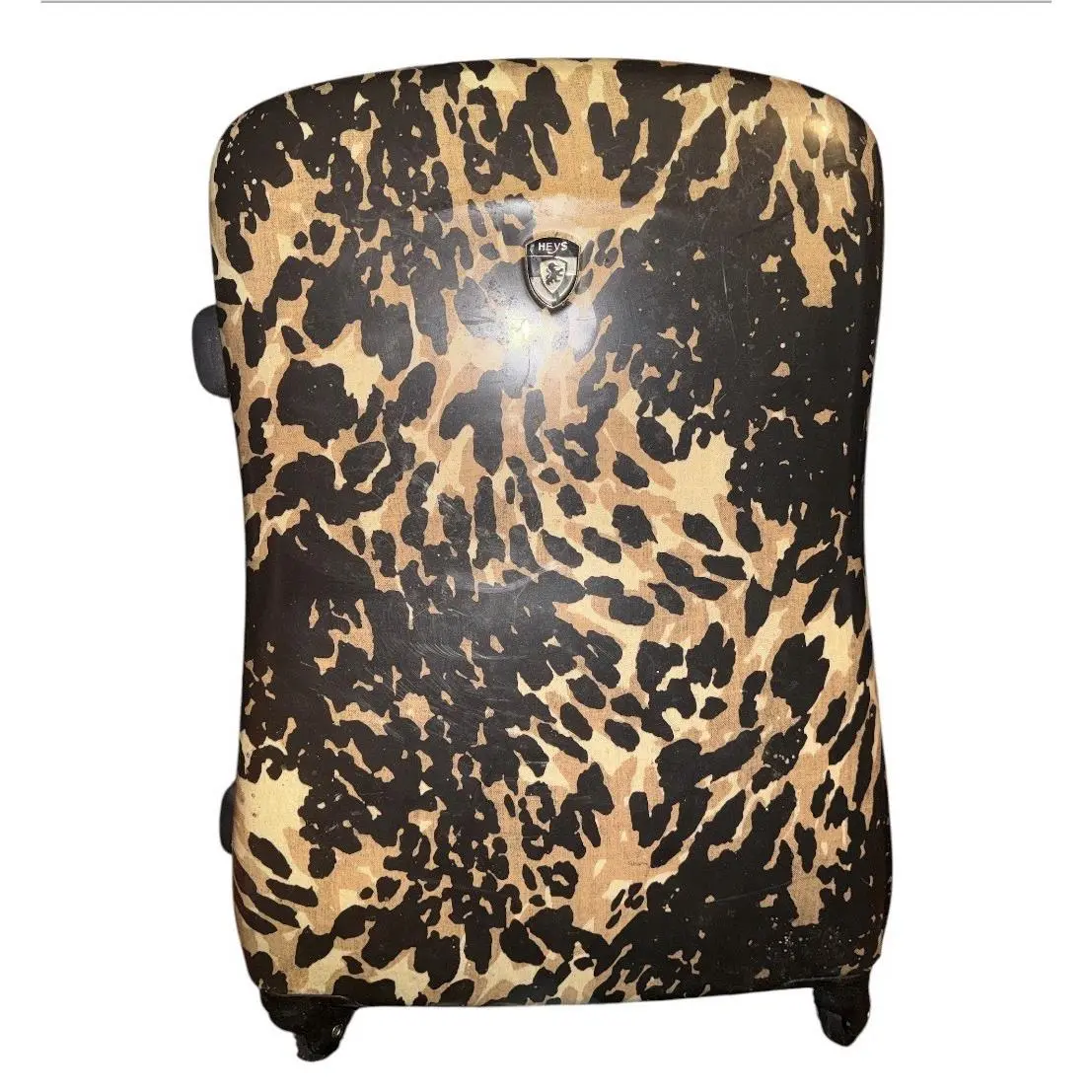 EZ Fashion Hardside 26 Check-in Spinner Luxury Luggage Safari Print by Heys