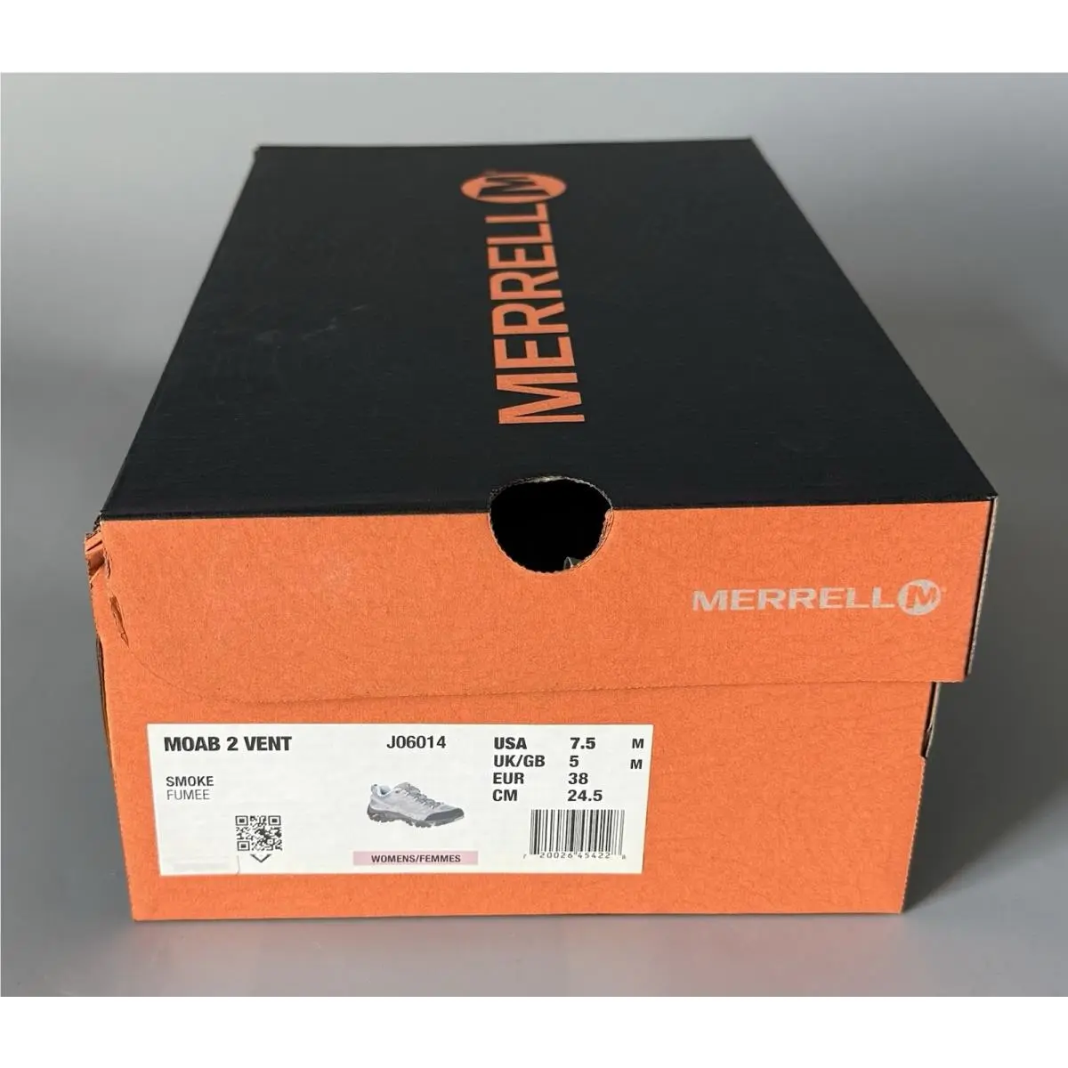 Merrell shoes - Merrell Moab 2 Vent - Moab Vent - J06014 - Smoke Gray (UPC: 0720026454228) 9