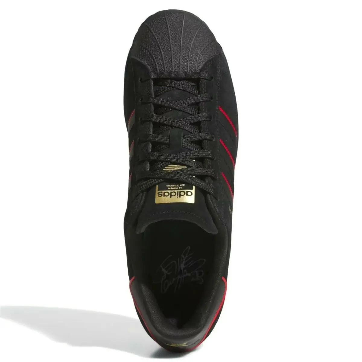 Adidas shoes - adidas Superstar - Superstar - Black, Manufacturer: Core Black / Better Scarlet / Gold Metallic 3