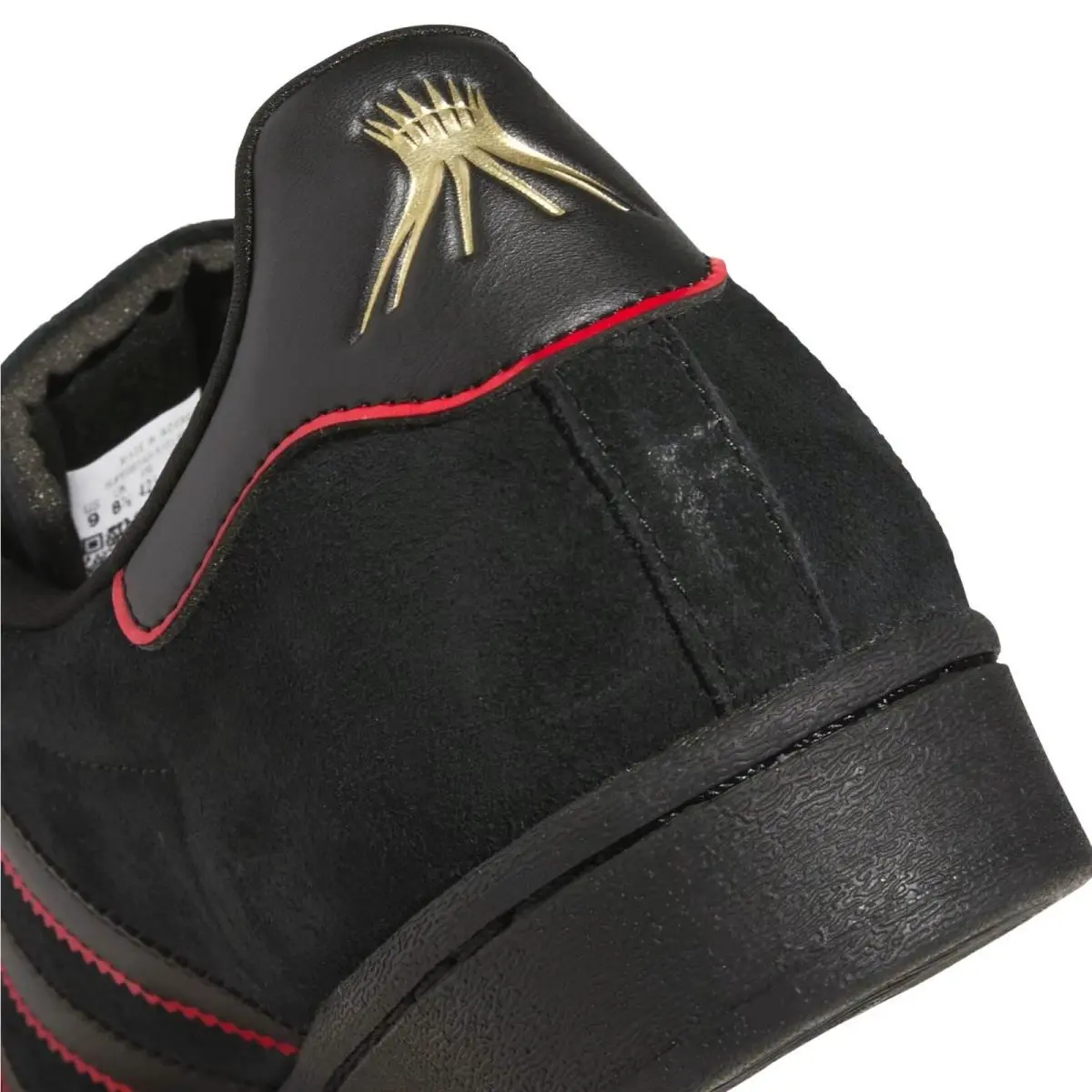 Adidas shoes - adidas Superstar - Superstar - Black, Manufacturer: Core Black / Better Scarlet / Gold Metallic 16