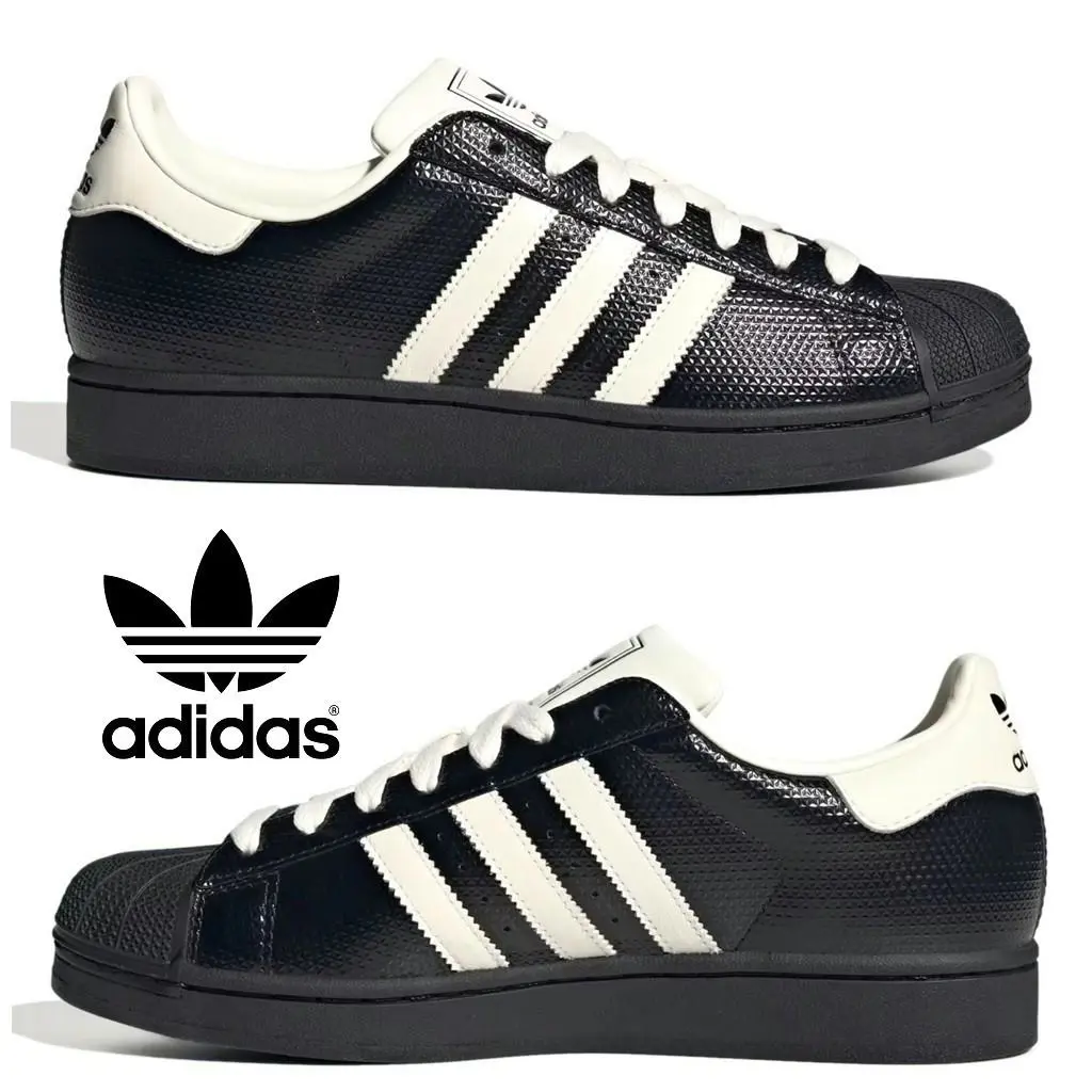 Adidas Originals Superstar II Men`s Sneakers Walking Comfort Casual Sport Shoes