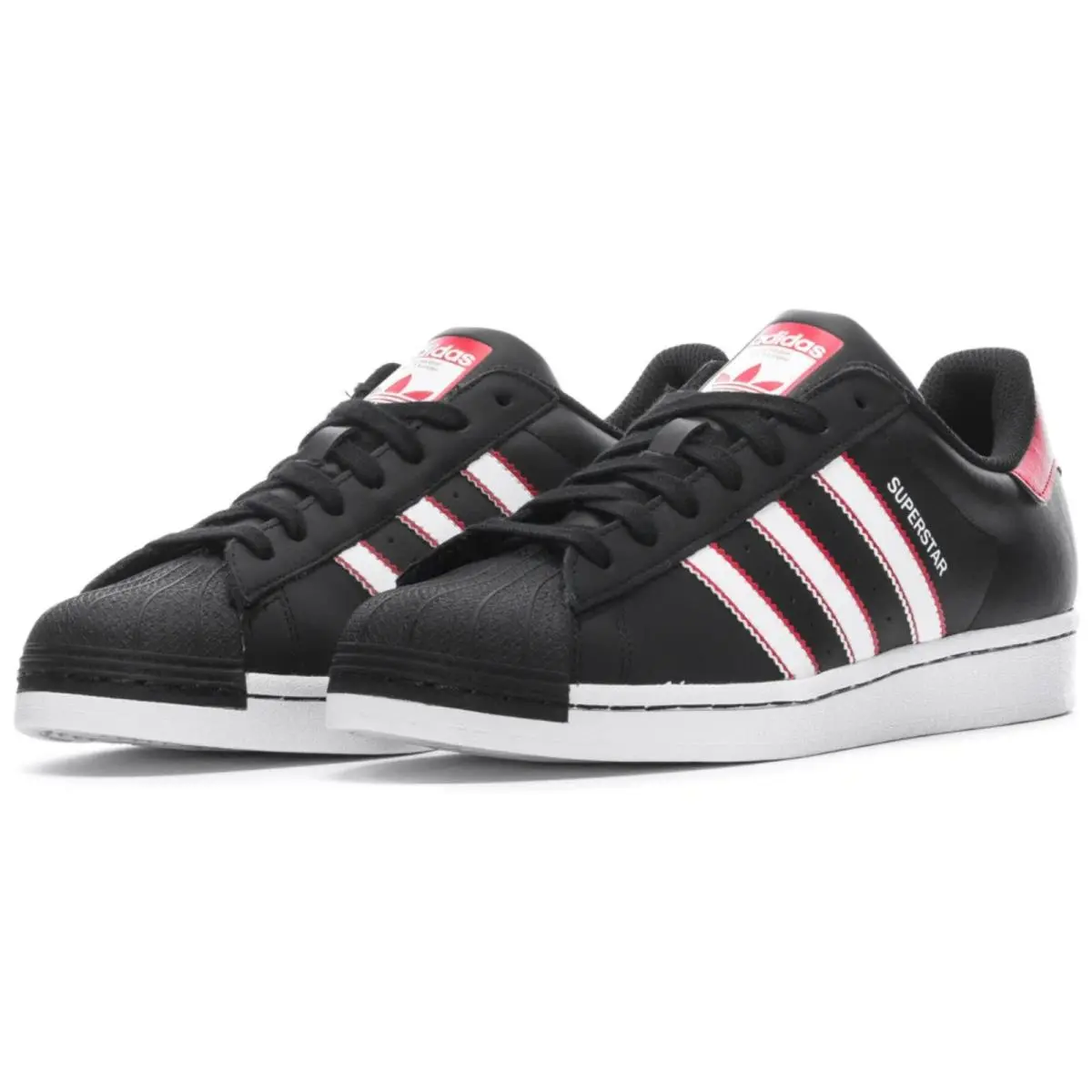 Adidas shoes - adidas Superstar - Superstar - Black, Manufacturer: Core Black/White/Better Scarlet 8