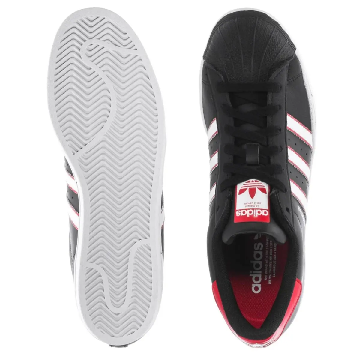 Adidas shoes - adidas Superstar - Superstar - Black, Manufacturer: Core Black/White/Better Scarlet 27