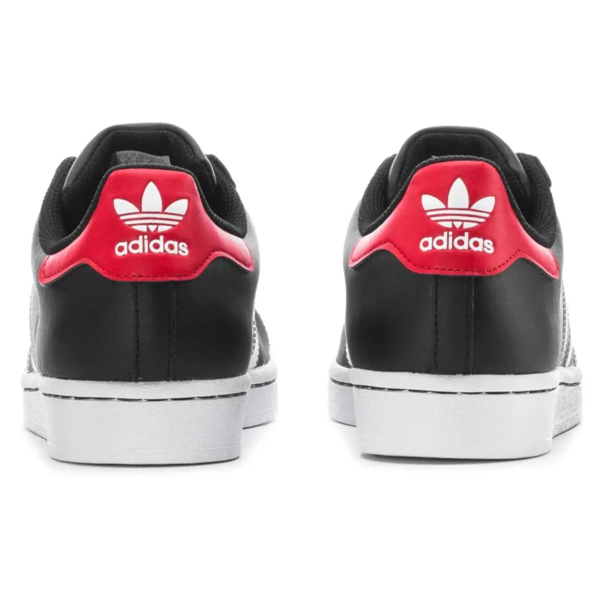 Adidas shoes - adidas Superstar - Superstar - Black, Manufacturer: Core Black/White/Better Scarlet 28