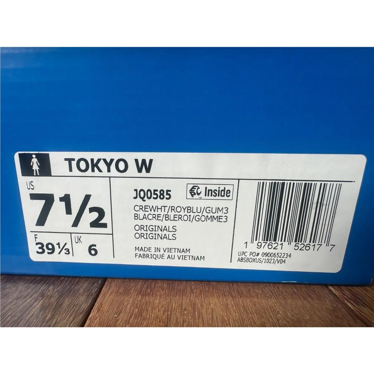 Adidas shoes - adidas Tokyo - Tokyo - JQ0585 - Cream White / Royal Blue / Gum 1