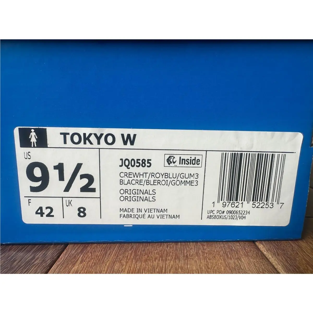 Adidas shoes - adidas Tokyo - Tokyo - JQ0585 - Cream White / Royal Blue / Gum 0