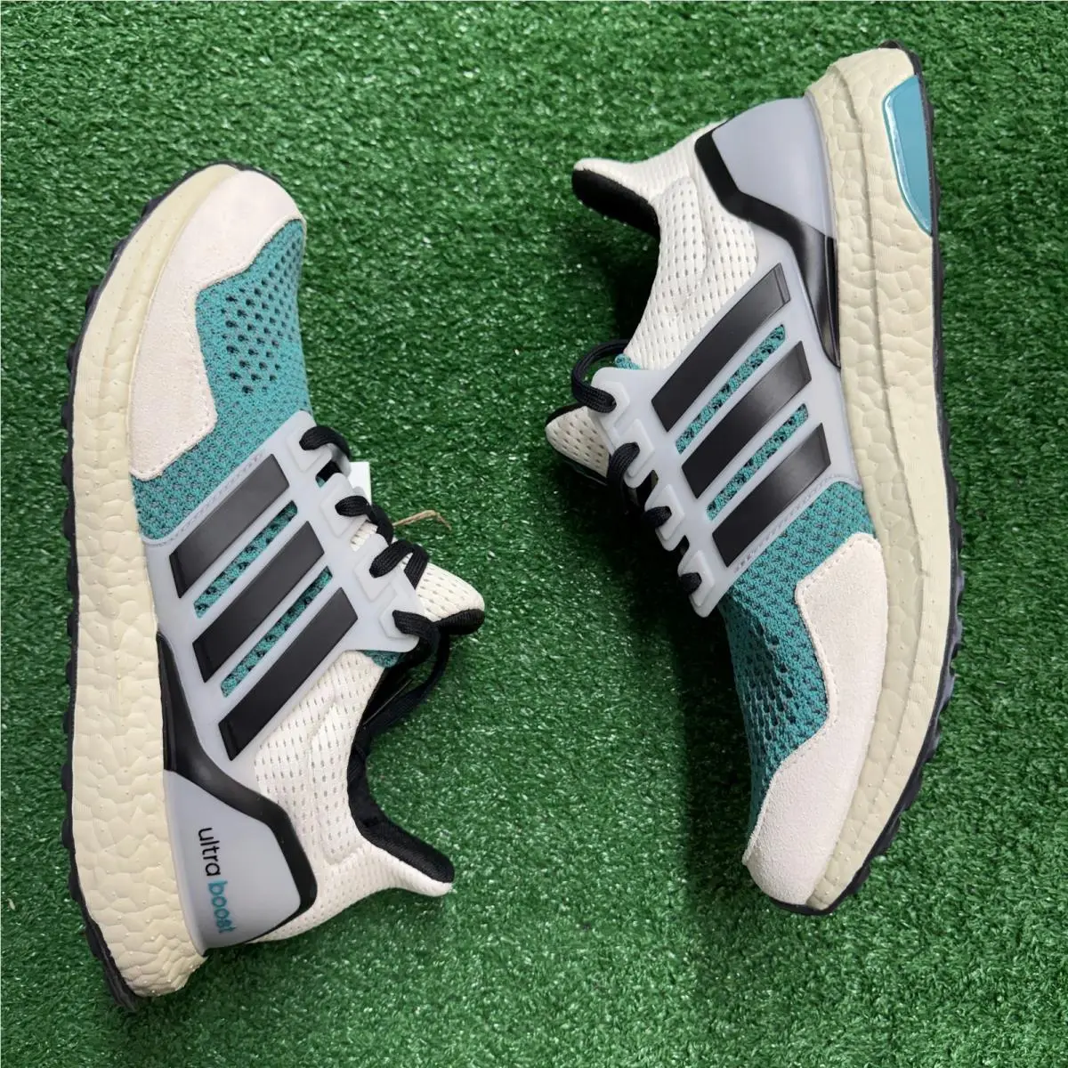 Adidas shoes - Ultra Boost 1.0 Pure Teal Black White - JQ0830 - Green 6