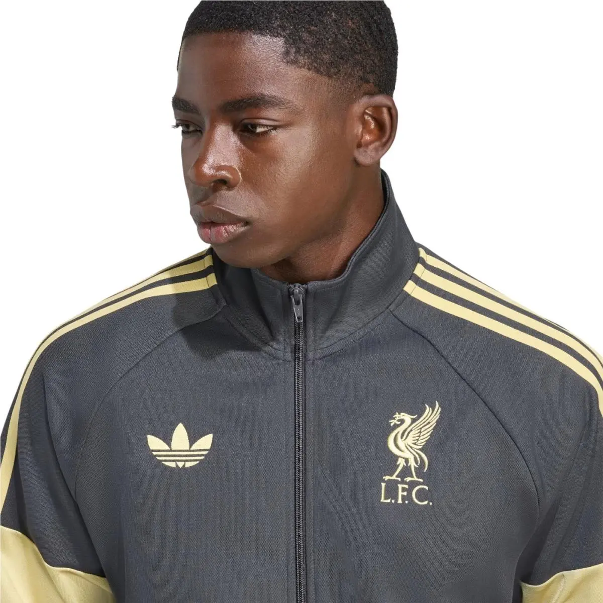 Adidas clothing - Adidas LIverpool FC LFSTLR Track Jacket - Carbon 2