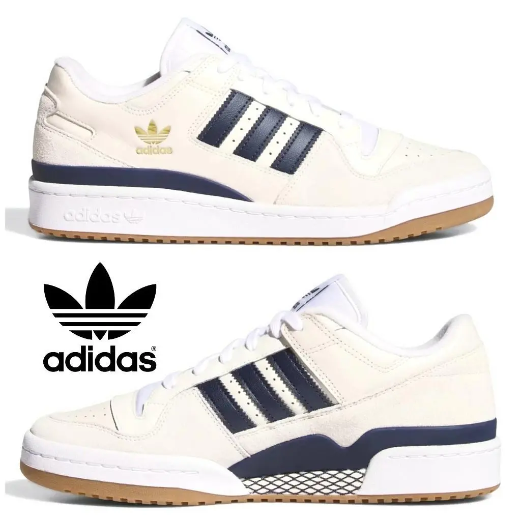 Adidas Originals Forum Low Men`s Shoes Comfort Sport Casual Walking Sneakers