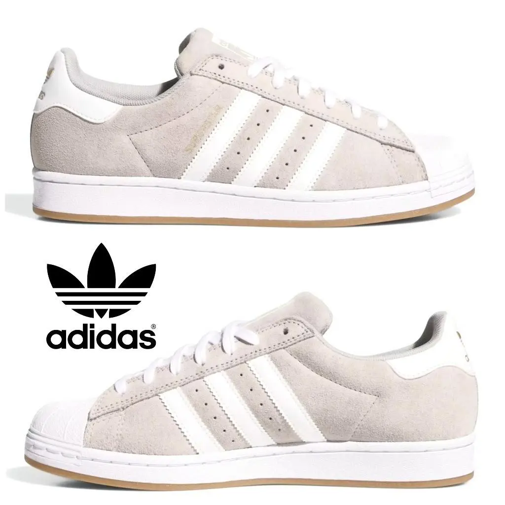 Adidas shoes - adidas Superstar ADV - Superstar ADV - Beige, Manufacturer: Clear Granite / Cloud White / Gold Metallic 17