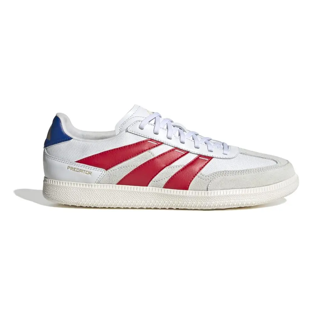 Adidas Predator Freestyle Indoor Soccer Mens White Sneakers Athletic Shoes IG897