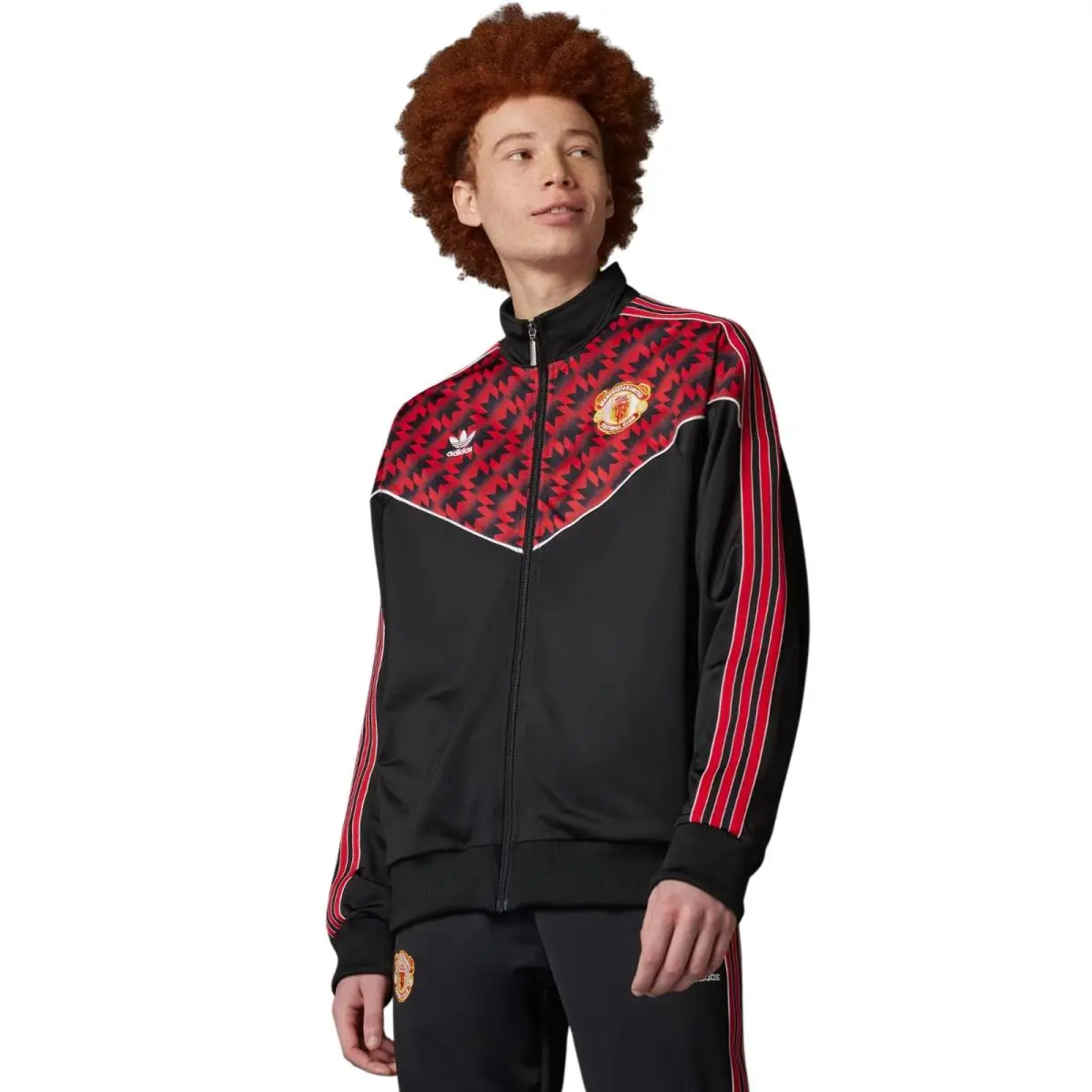Adidas clothing - Manchester United 91 Track Suit - Black 1