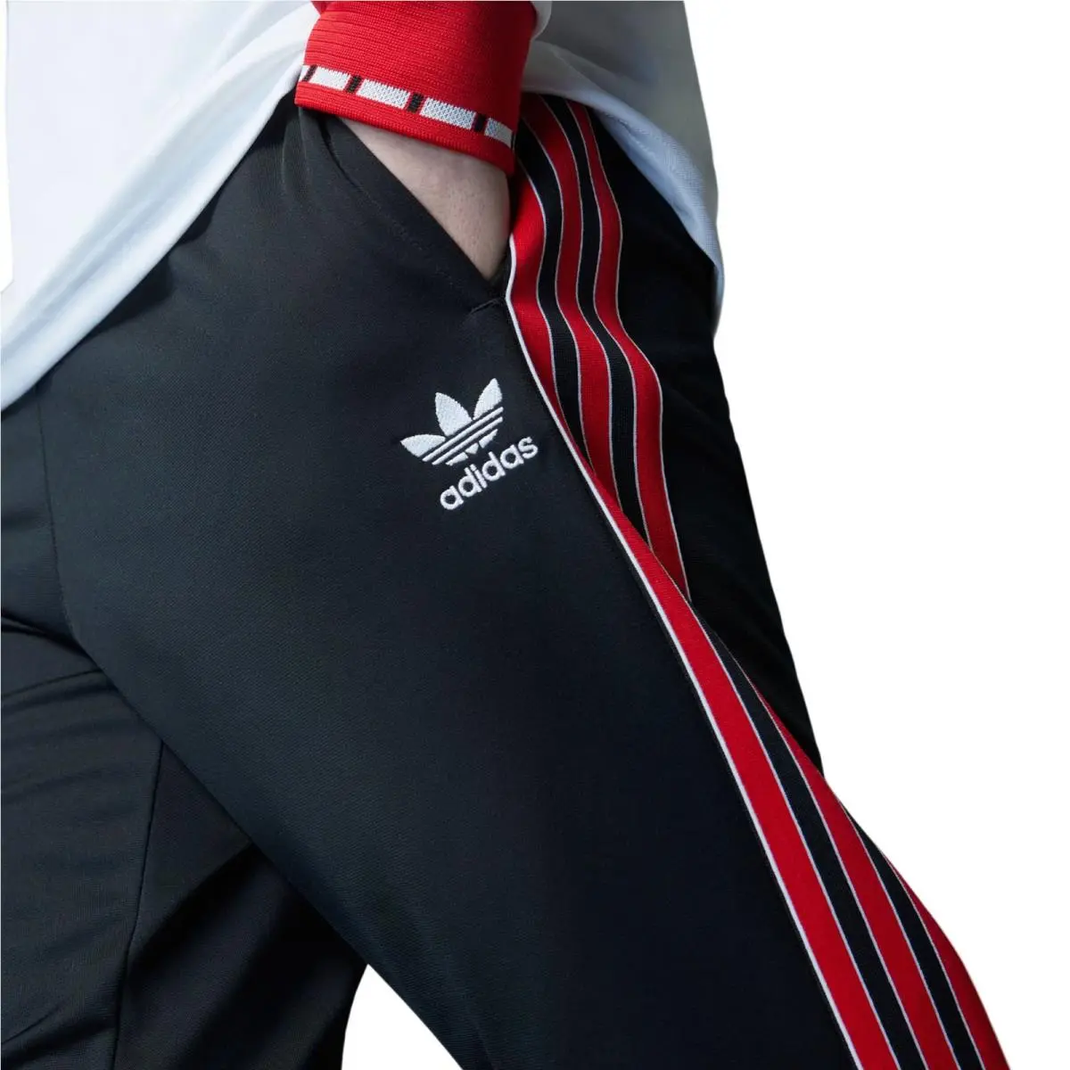 Adidas clothing - Manchester United 91 Track Suit - Black 11