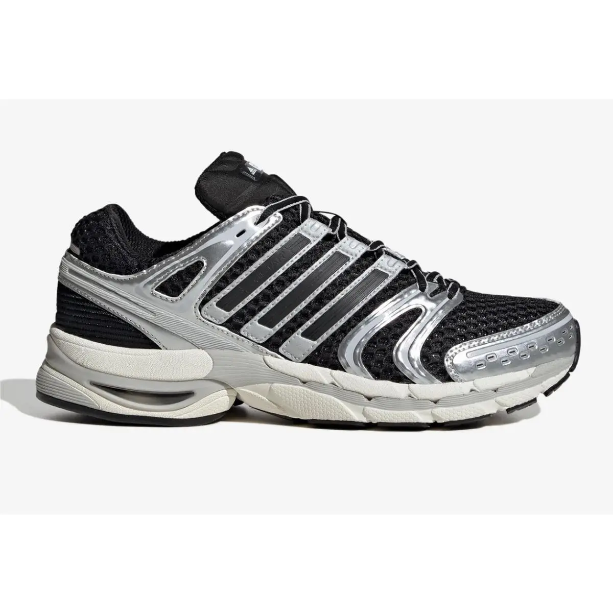 Adidas Adistar Control 5 Men’s Sz 7.5-12 Casual Running Sneaker Blak Grey Silver