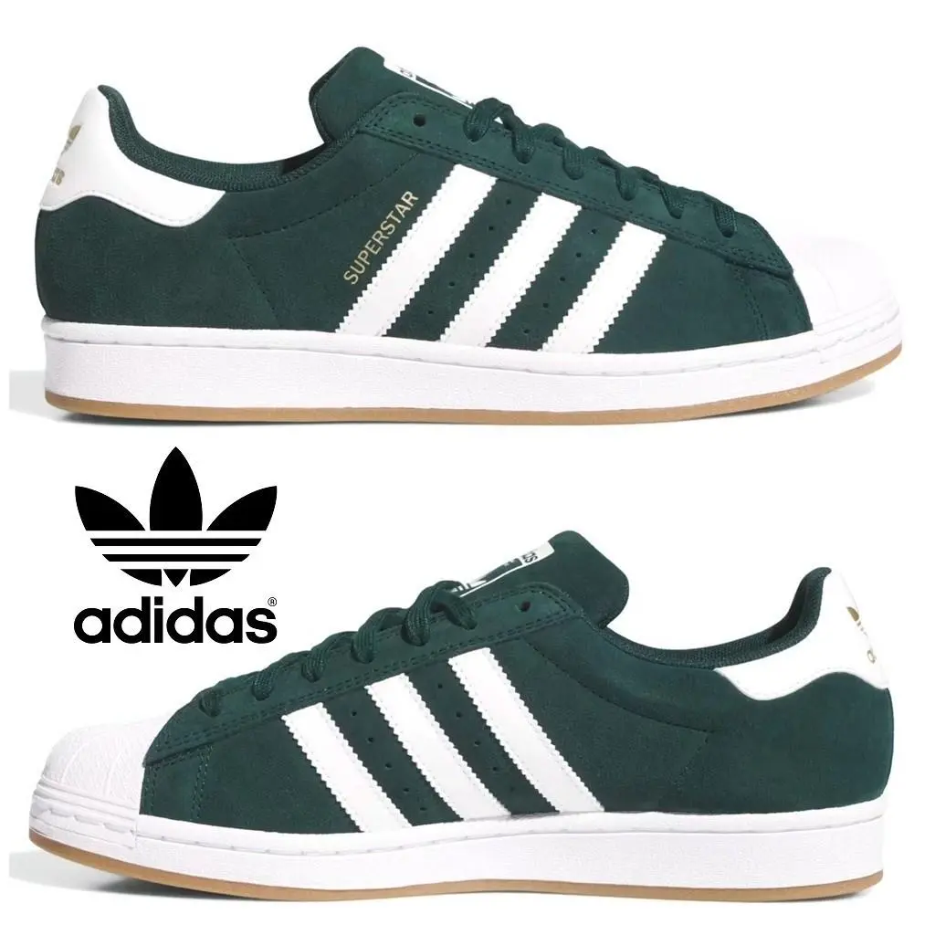 Adidas shoes - adidas Superstar ADV - Superstar ADV - Green, Manufacturer: Aurora Ivy / Cloud White / Gold Metallic 26