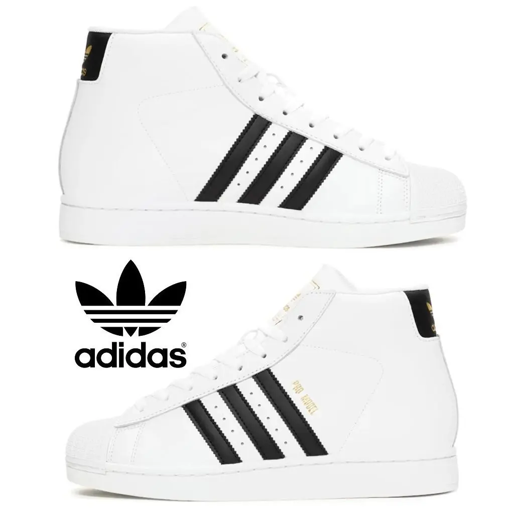 Adidas Originals Pro Model Trainers Men`s Sneakers Walking Comfort Casual Shoes