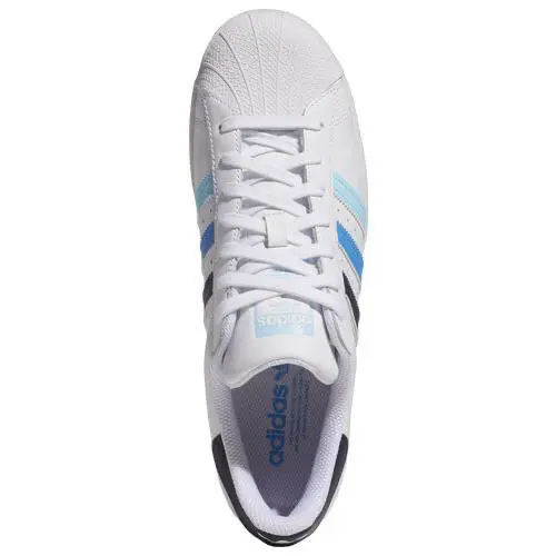 Adidas shoes - adidas Superstar - Superstar - Blue, Manufacturer: White/Blue 3