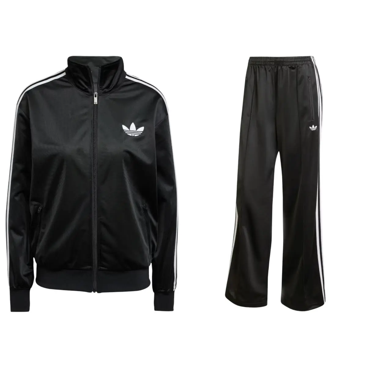 Women`s Adidas Originals Black Adicolor Classics Firebird Loose Track Suit