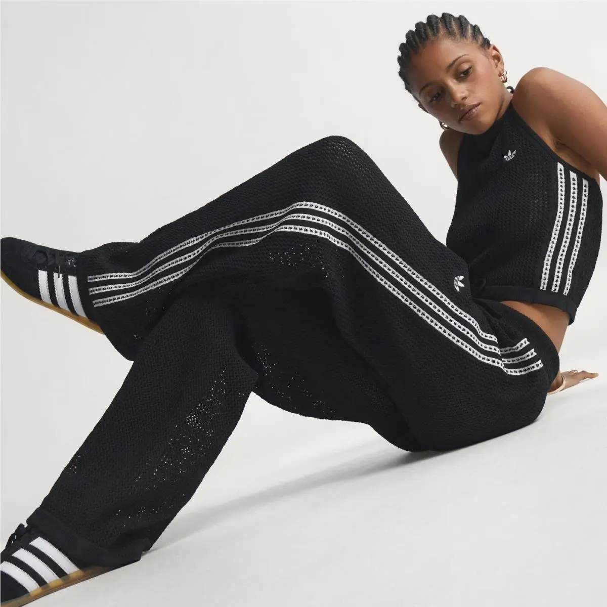 Adidas Originals Women`s Firebird Crochet Track Pants KC6494
