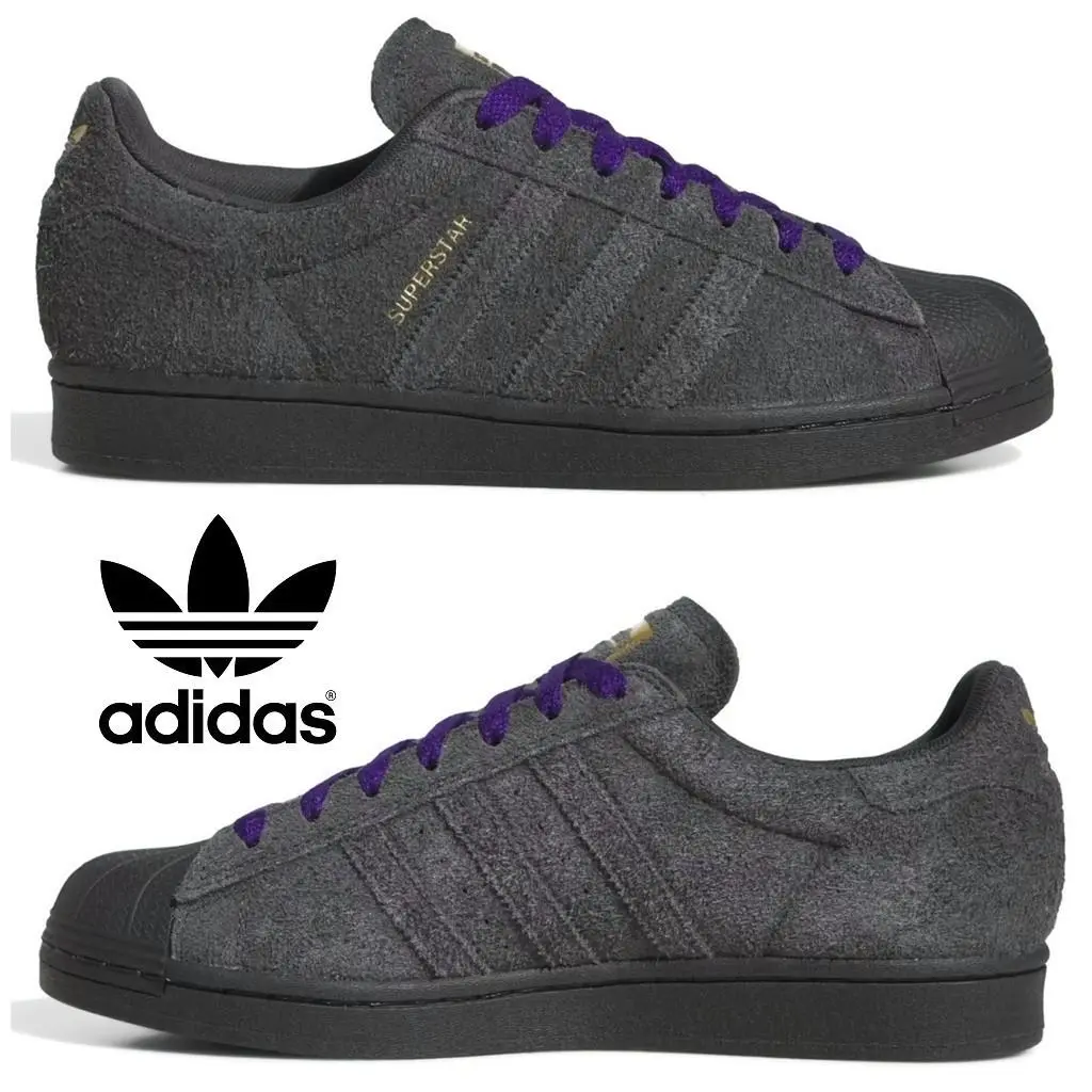 Adidas shoes - adidas Superstar ADV - Superstar ADV - Black, Manufacturer: Grey / Purple 26