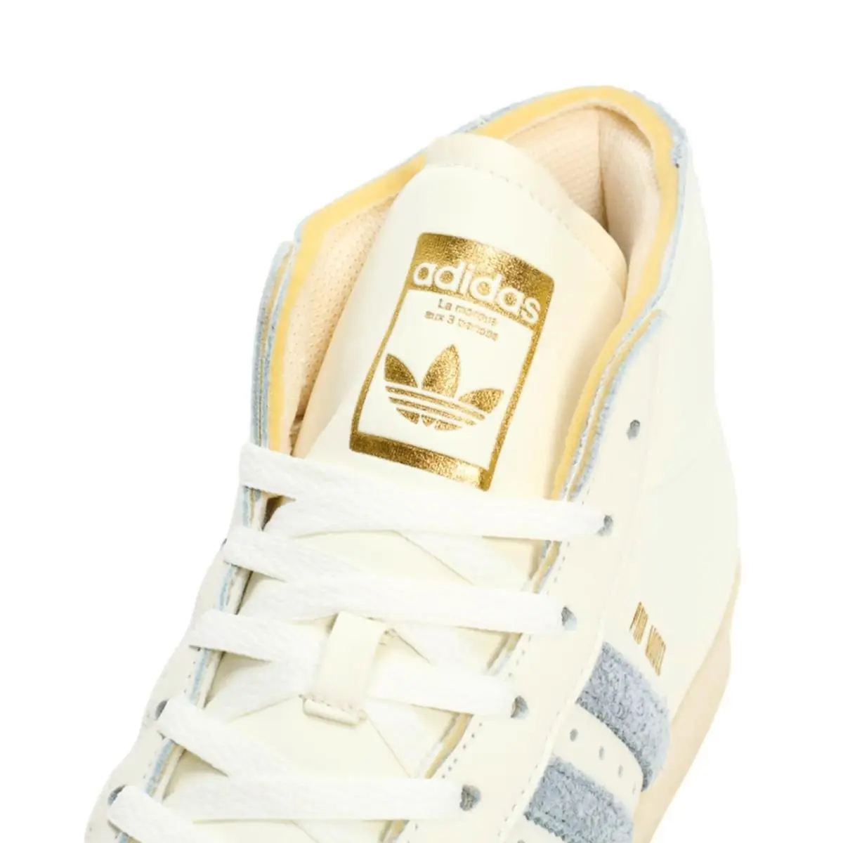 Adidas shoes - adidas Pro Model - Pro Model - White, Manufacturer: Off White | Blue 5