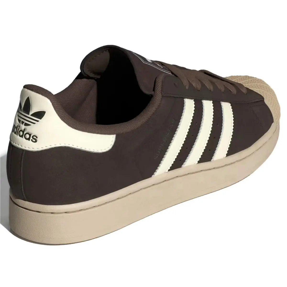 Adidas shoes - adidas Superstar - Superstar - Brown, Manufacturer: Aurora Coffee / Off White / Stone Khaki 31