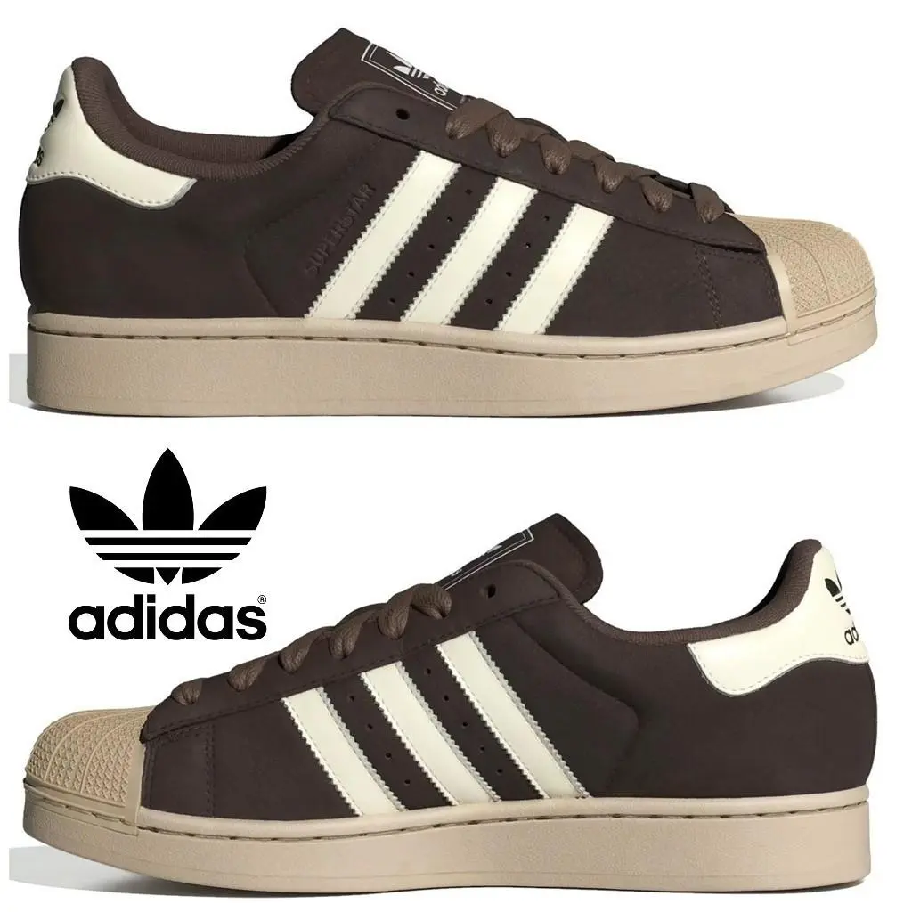 Adidas shoes - adidas Superstar - Superstar - Brown, Manufacturer: Aurora Coffee / Off White / Stone Khaki 17