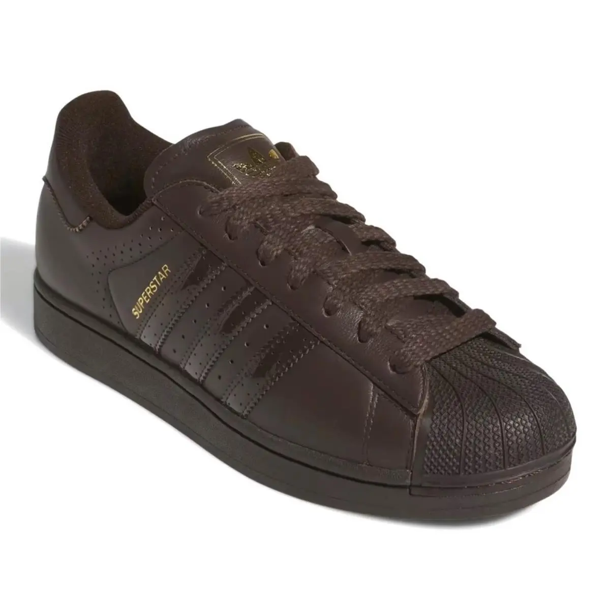 Adidas shoes - adidas Superstar - Superstar - Brown, Manufacturer: Aurora Coffee / Aurora Coffee / Gold Metallic 25