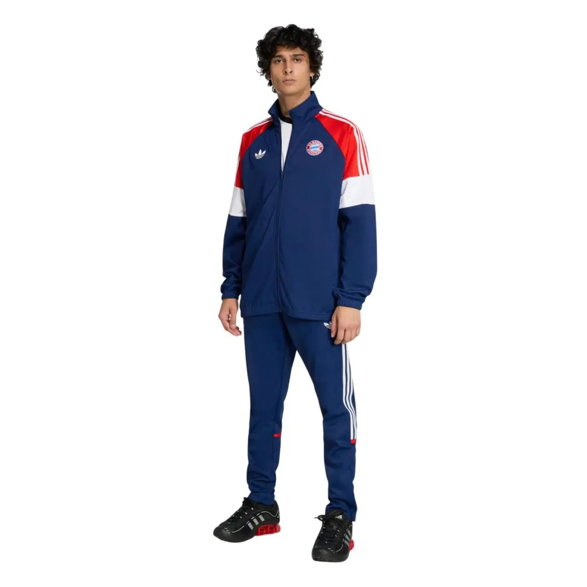 Adidas Originals FC Bayern Munich Lfstlr Jacket Pants Track Suit