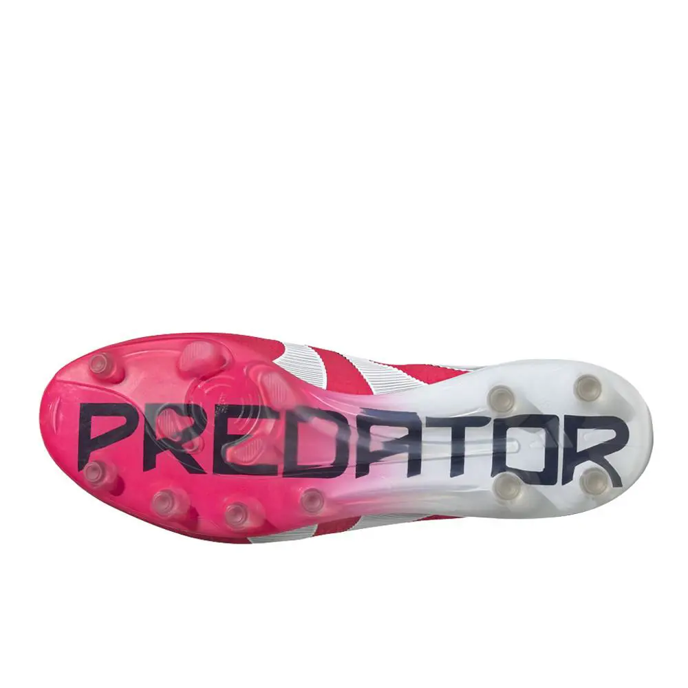 Adidas shoes - adidas Predator Elite Laceless Artificial Grass Soccer Cleats - ID3817 - Red 9
