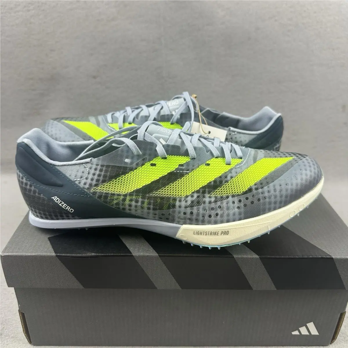 Adidas Adizero Prime SP2 Men 4.5 Womens 5.5 IE2765 Wonder Blue Lucid Lemon Track