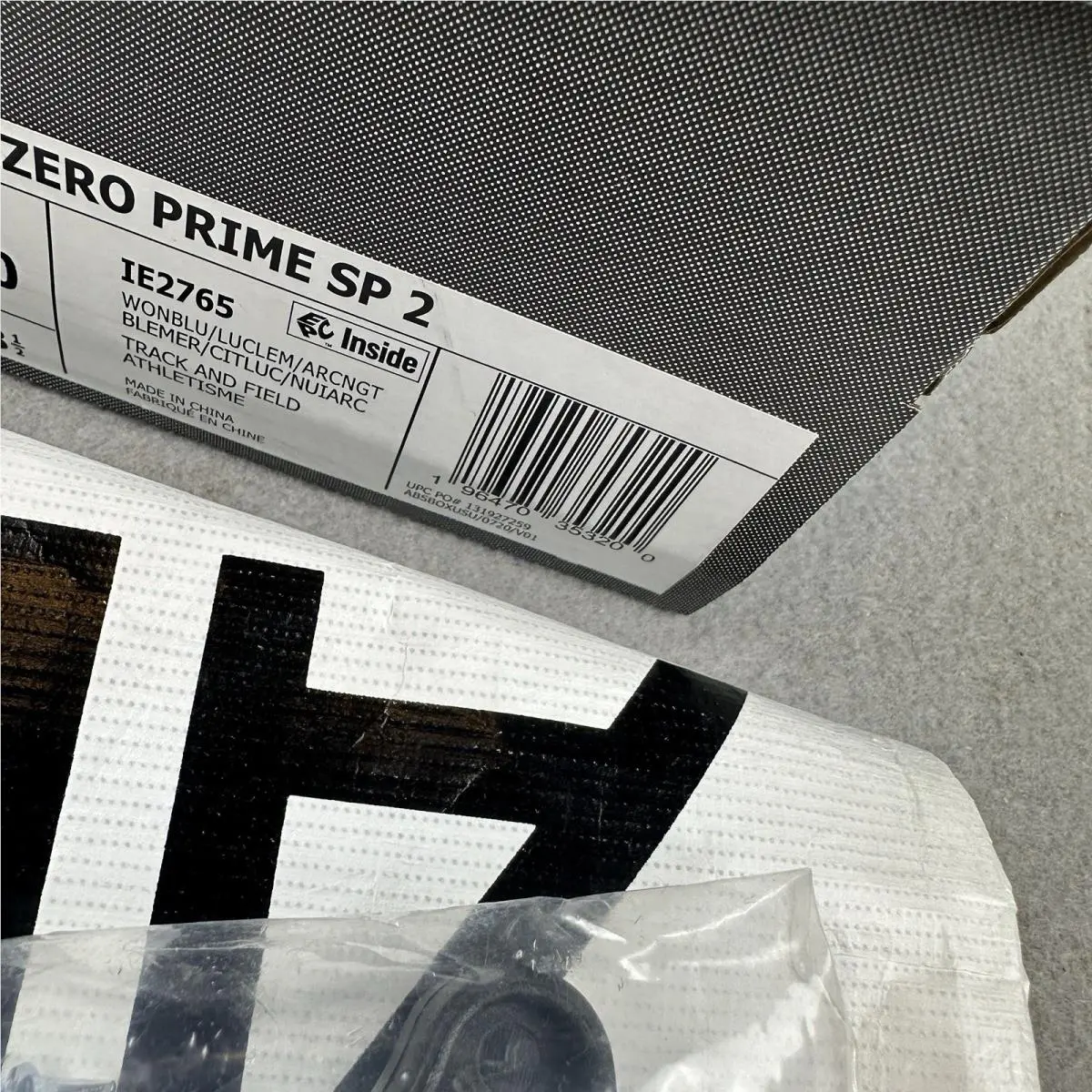 Adidas shoes - adidas adizero prime - adizero prime - IE2765 - Blue, Manufacturer: Wonder Blue/Lucid Lemon/Arctic Night 10