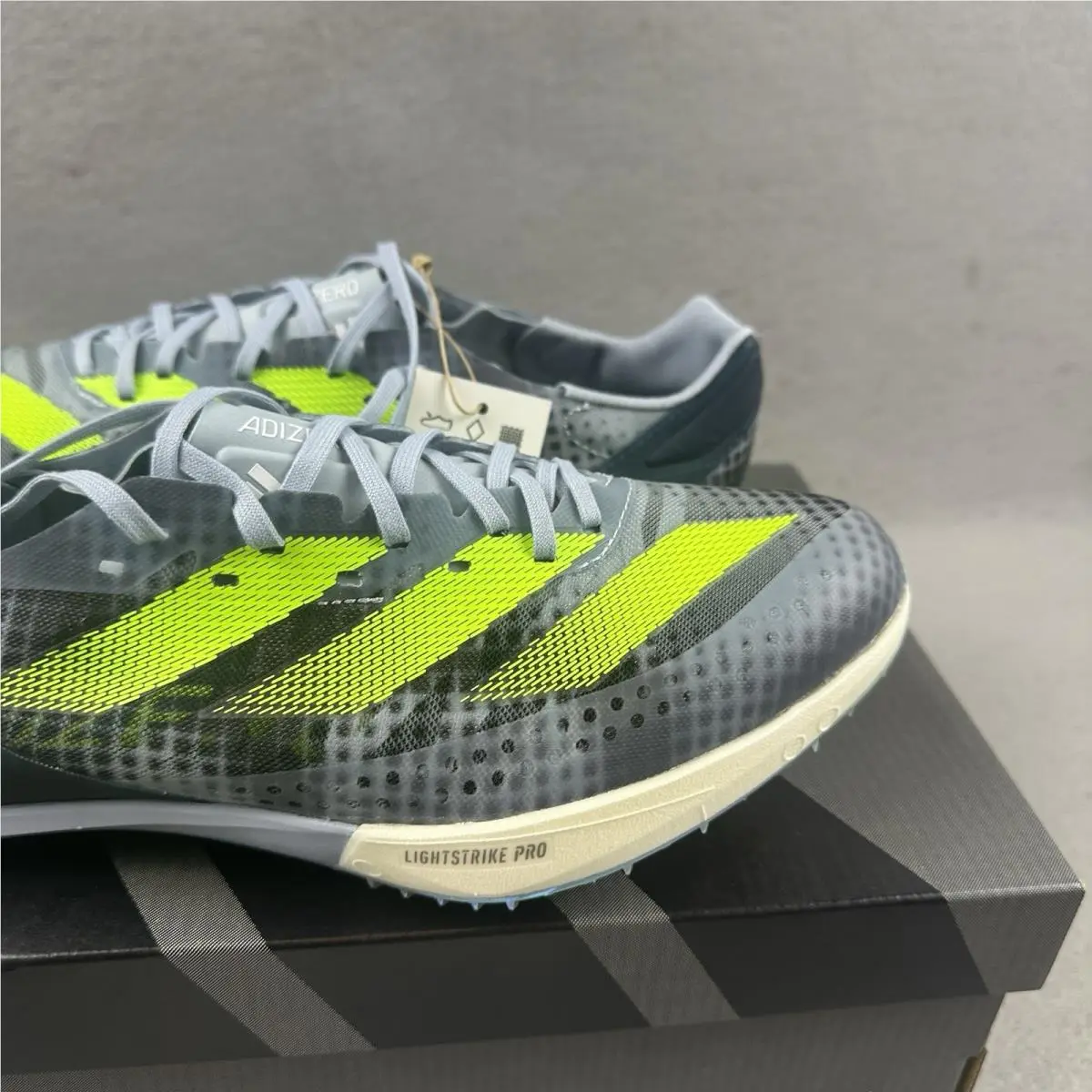 Adidas shoes - adidas adizero prime - adizero prime - IE2765 - Blue, Manufacturer: Wonder Blue/Lucid Lemon/Arctic Night 2
