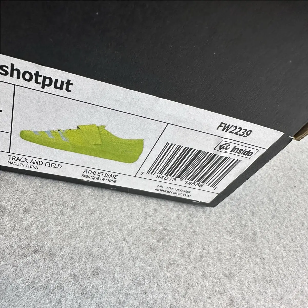 Adidas shoes - adidas adizero Shotput - adizero Shotput - FW2239 - Yellow 10