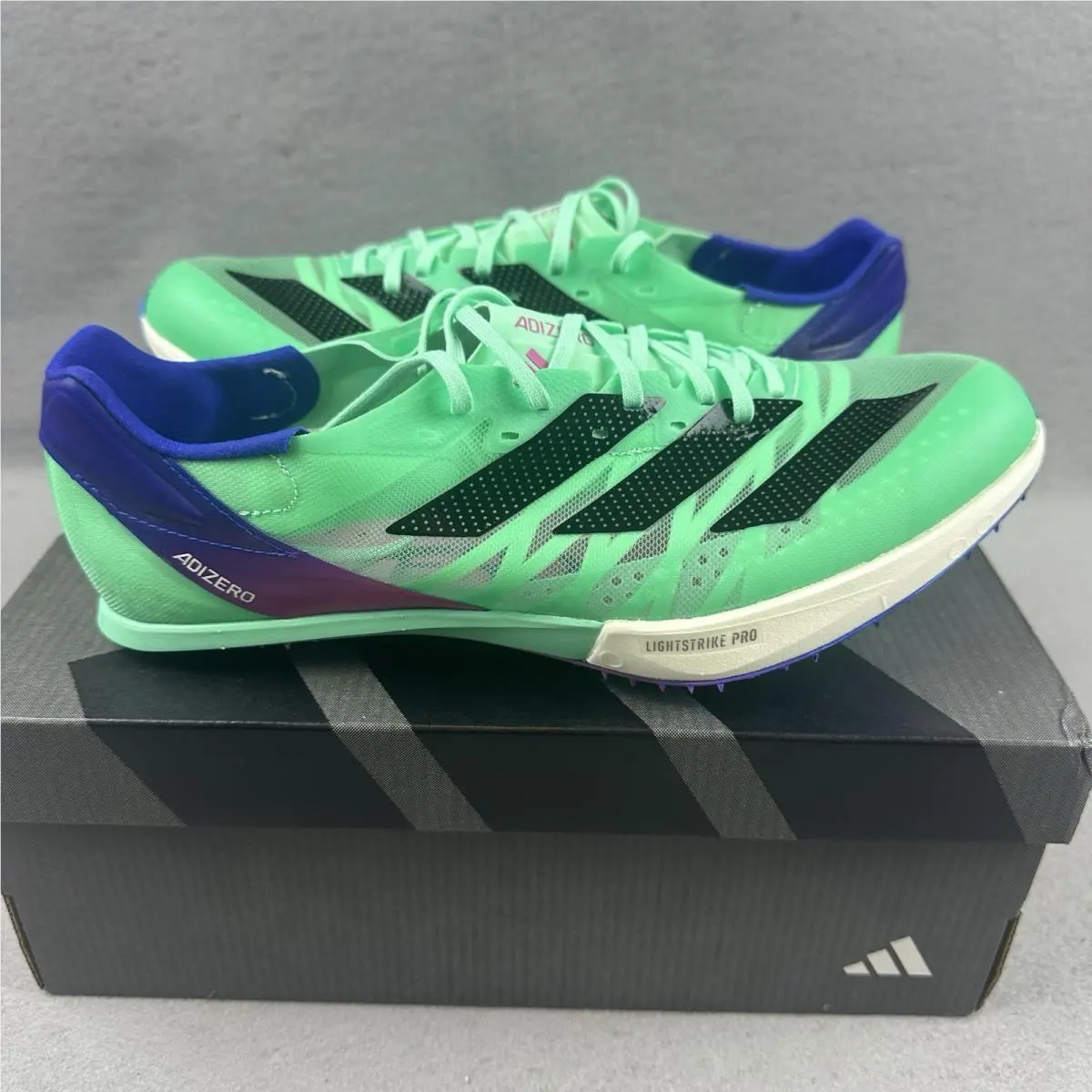 Adidas Adizero Prime SP2 Mens 13 Womens 14 Pulse Mint Lucid Blue ID1736