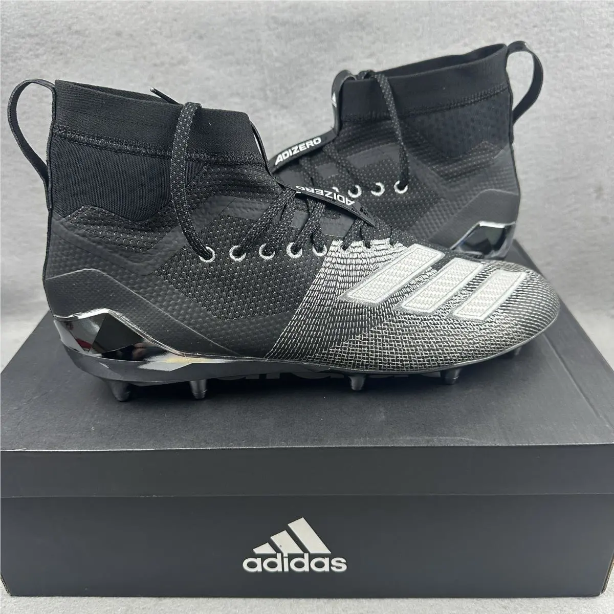 Adidas Adizero 8.0 SK Football Cleats Mens 12.5 EG0861 Black Lacrosse