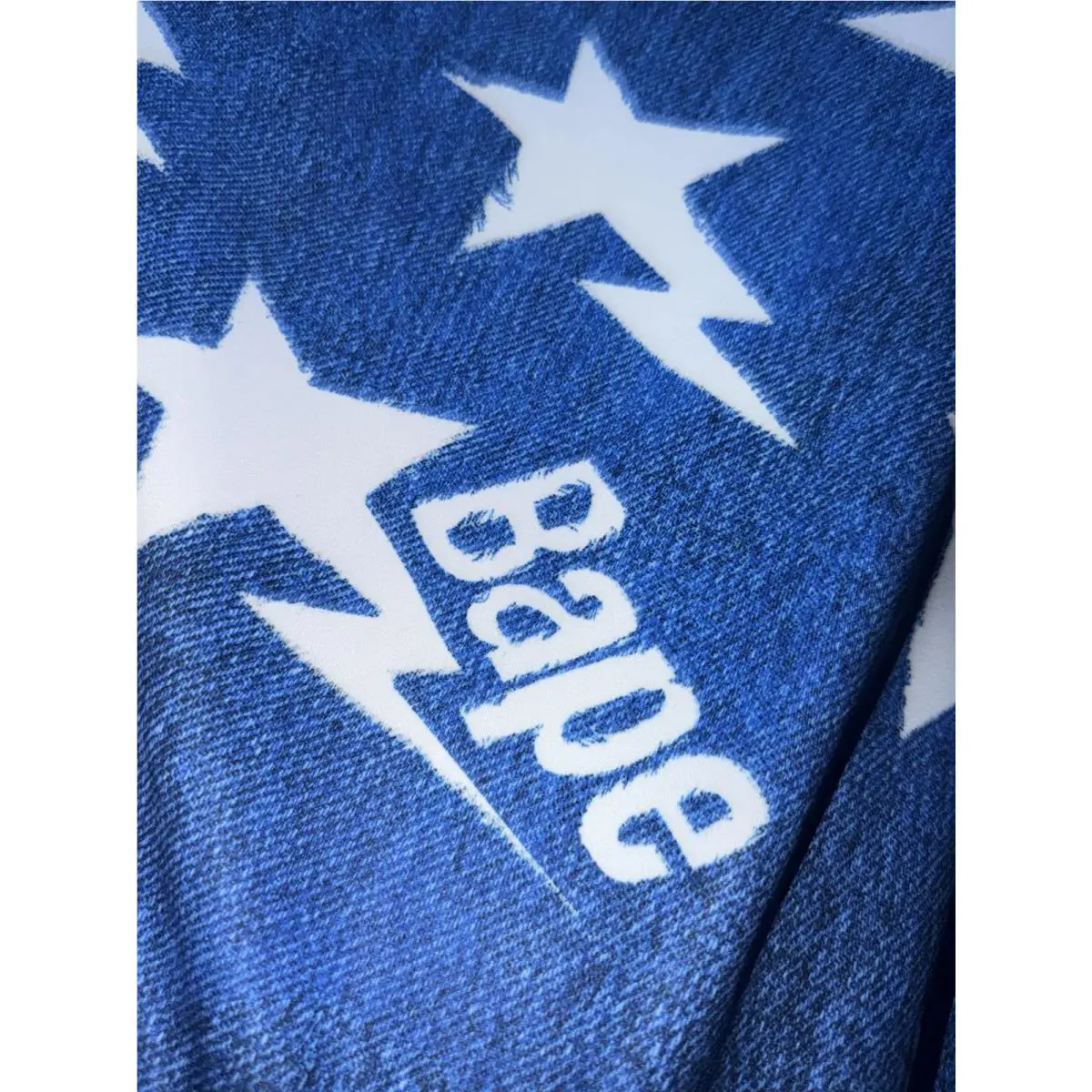 Adidas clothing - KF4913 LSL STAR JERSEY BAPE® - KF4913 - Blue 13