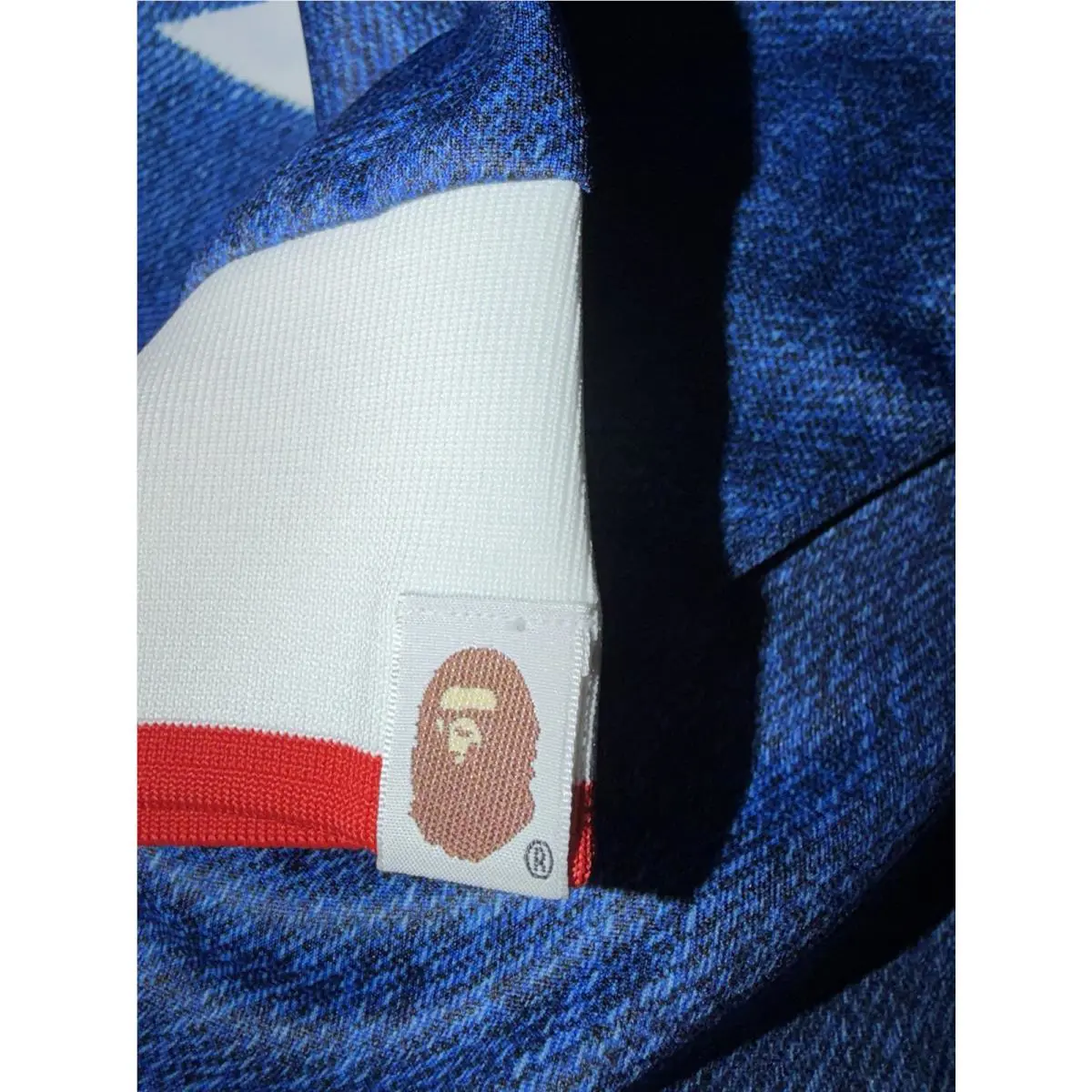 Adidas clothing - KF4913 LSL STAR JERSEY BAPE® - KF4913 - Blue 14