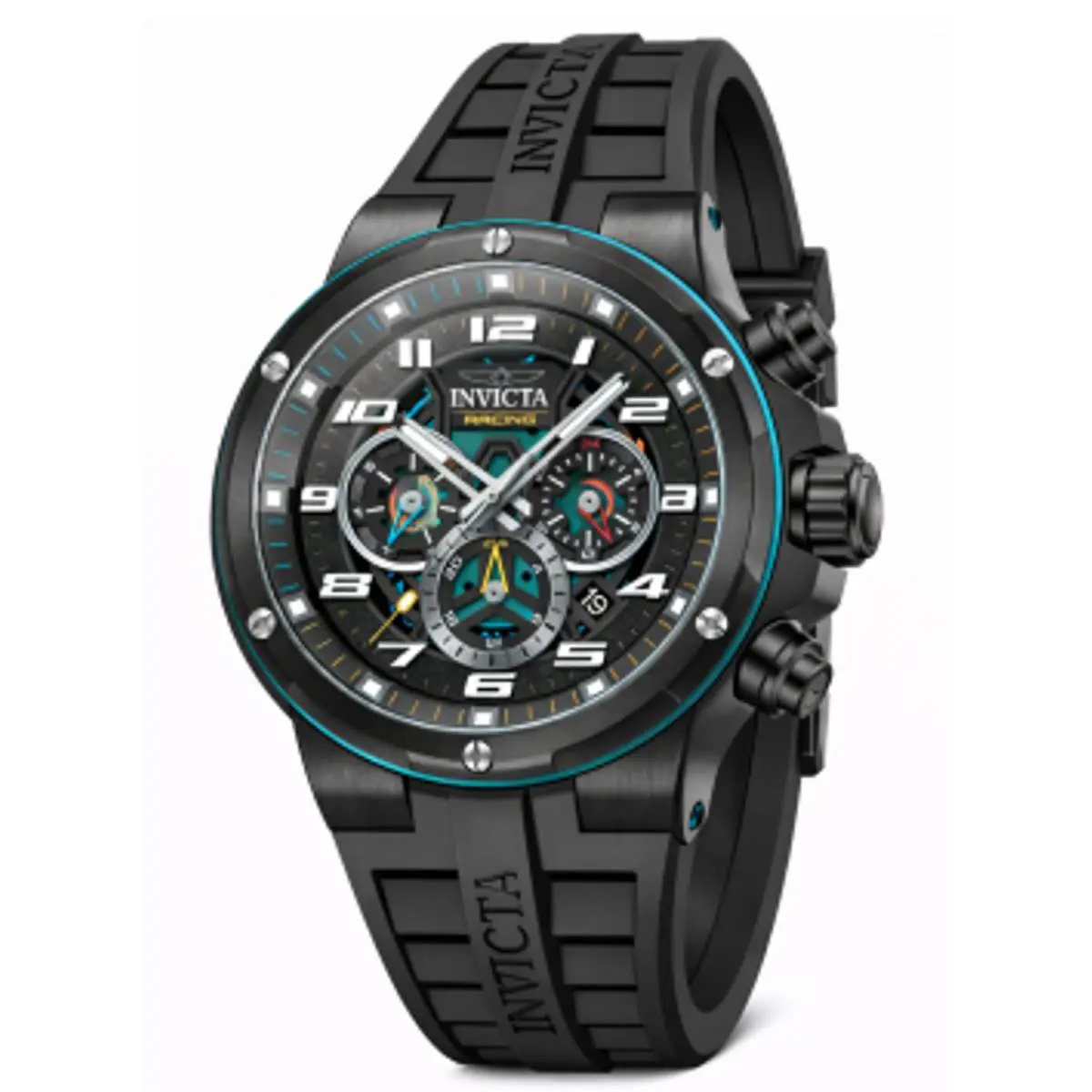 Invicta S1 Rally Stage Grid Men`s Watch - 49mm Black 50263