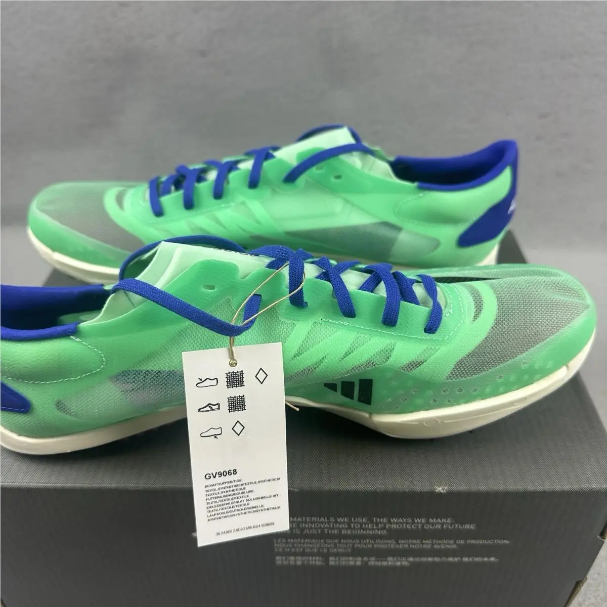 Adidas shoes - Adizero Ambition - Adizero Ambition - GV9608 - Green 5