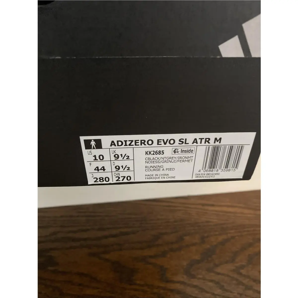 Adidas shoes - adidas Adizero SL - Adizero - KK2680 - Black 0