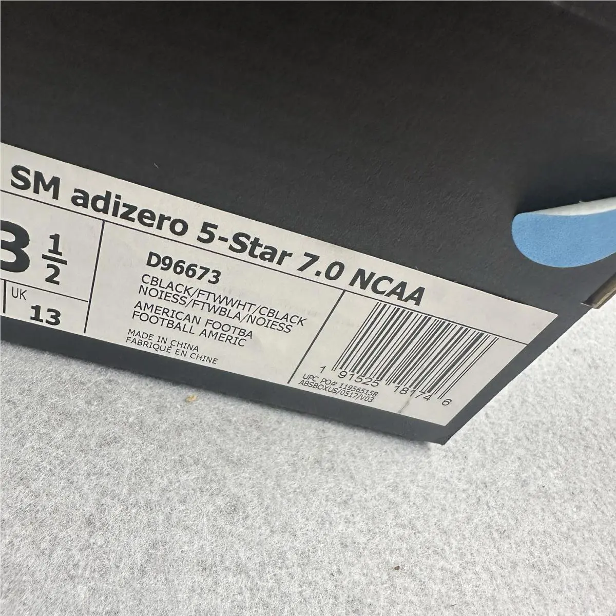Adidas shoes - adidas adizero 5 star 7.0 - D96673 - Black 8