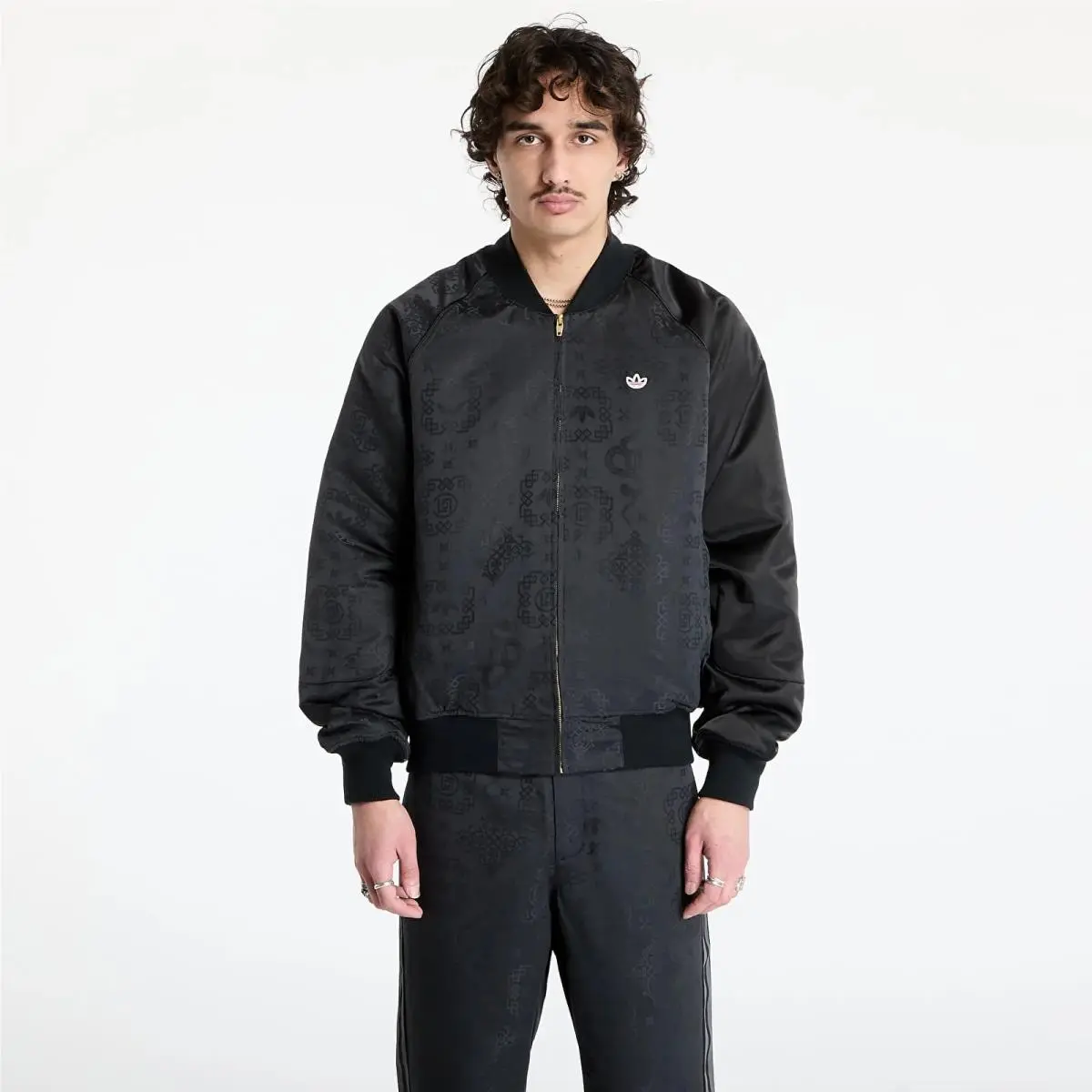 x Clot Lunar Year Jacket JD3543 Black Men’s XS by Adidas