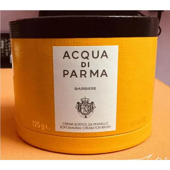 Acqua DI Parma Barbiere Soft Shaving Cream For Brush 4.4oz 125ml