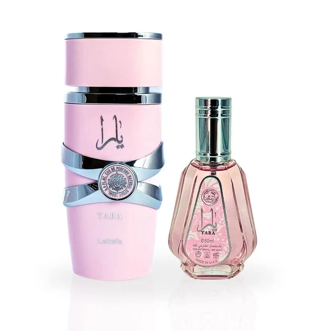 Yara 100ml 3.4 oz  Yara Mini 50ml 1.7 oz by Ard Al Zaafaran - Ea by Lattafa