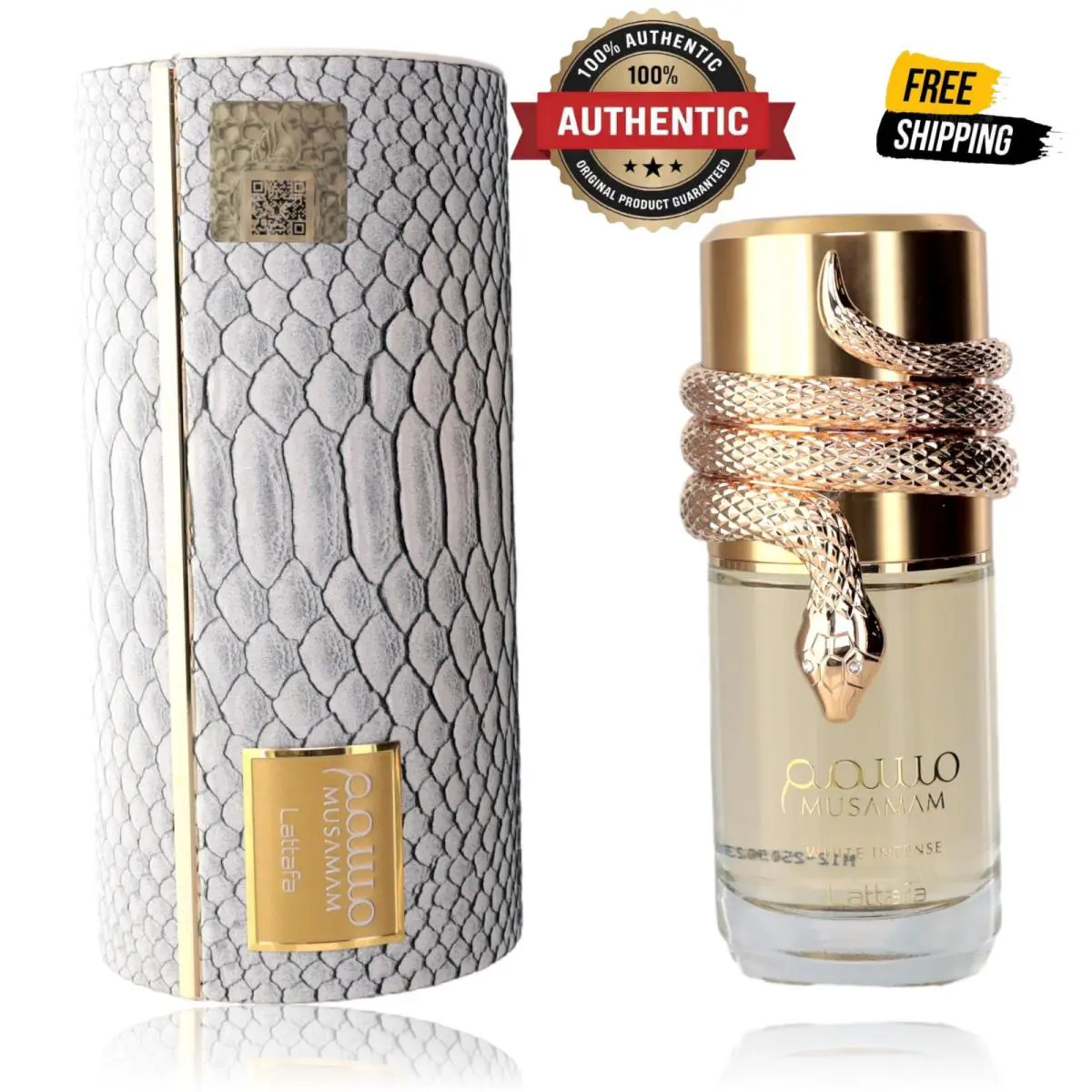 Musamam White Intense by Lattafa 3.4 oz Edp Spray For Unisex