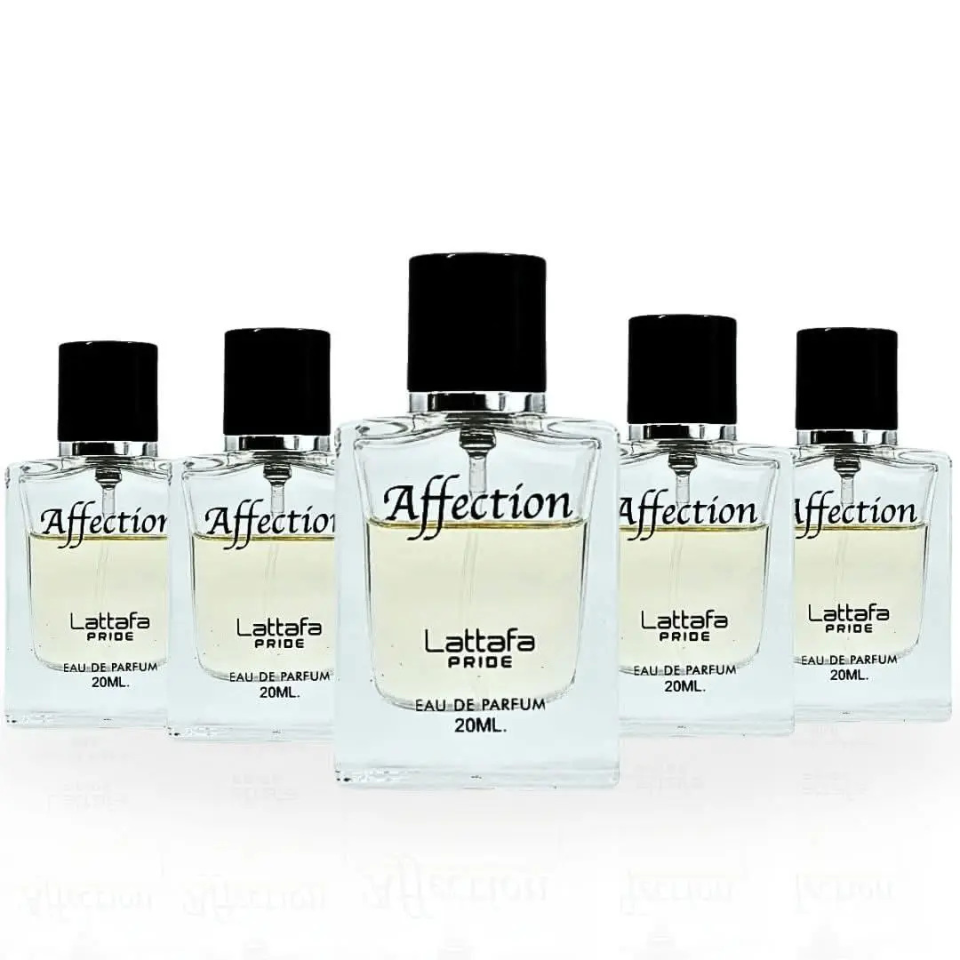 Affection Eau de Parfum Spray 20ml 0.6 oz  Pride Pack of 6 by Lattafa