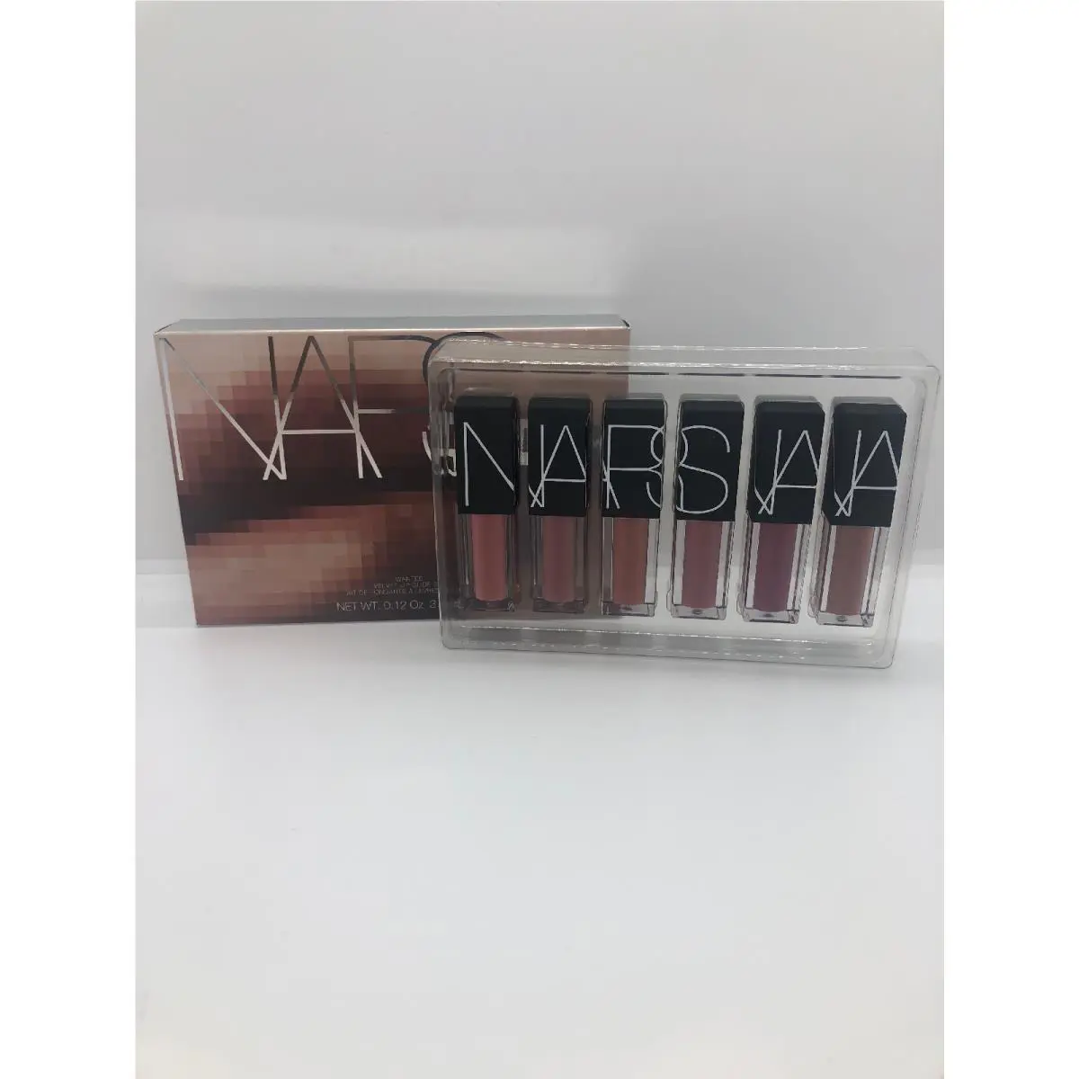 Nars Narsissist Wanted Velvet Lip Glide Set 6 Shades 0.12oz/3.4ml X 6