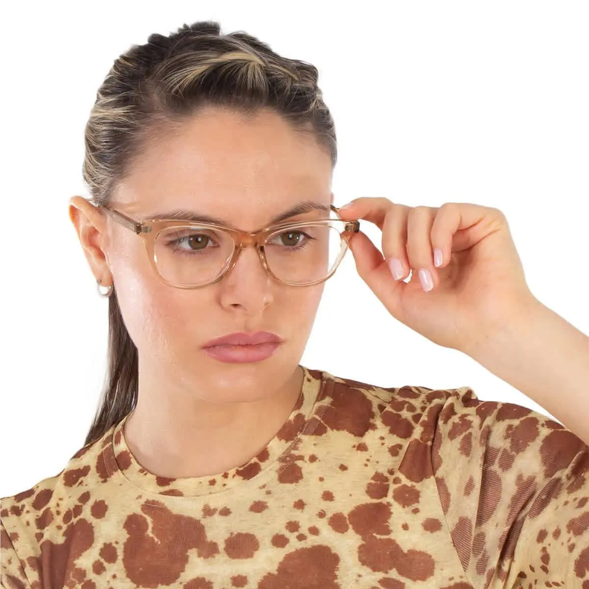 Garrett Leight Tia Jane Demo Cat Eye Ladies Eyeglasses 1122 Bre 47
