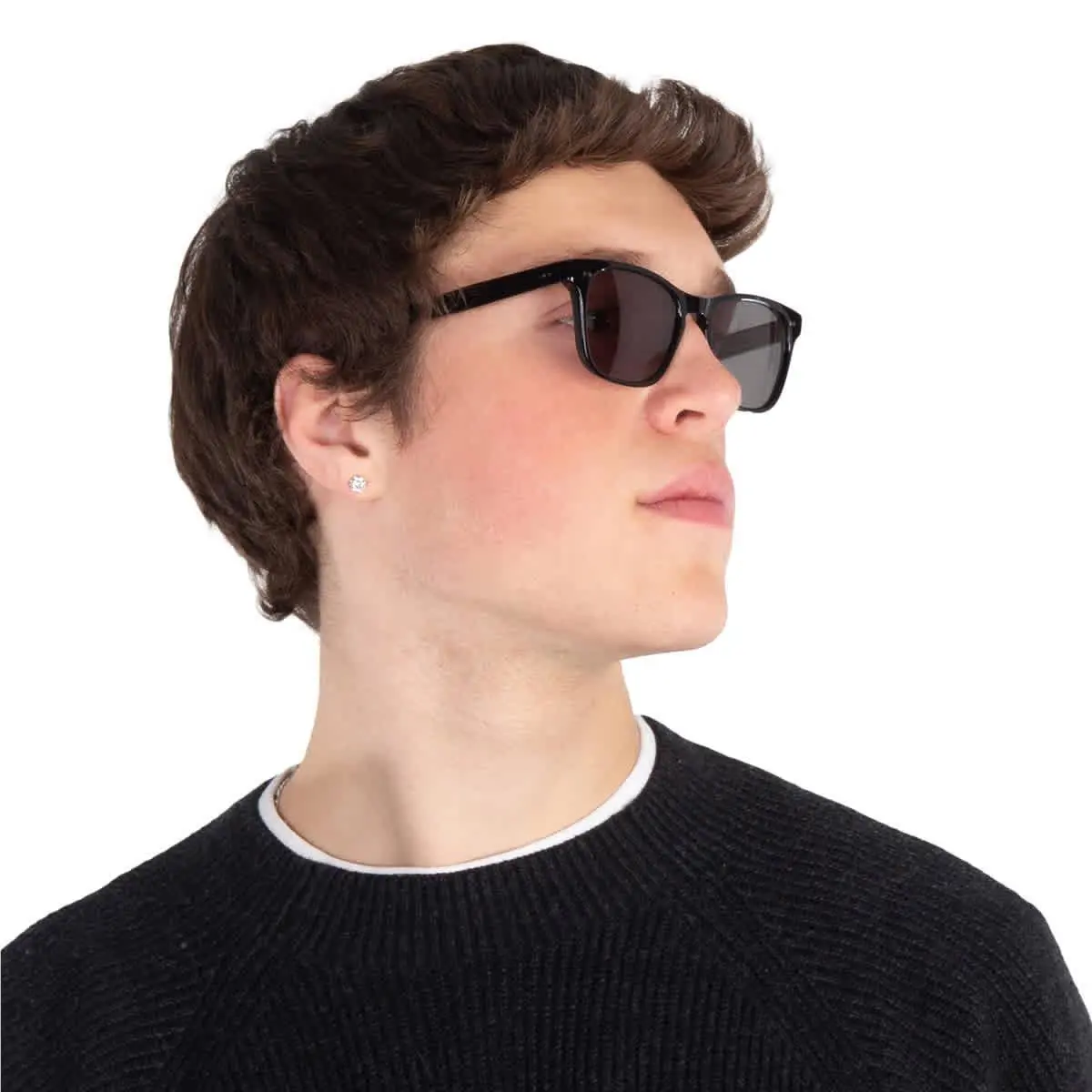 Torrey Sun G15 Square Sunglasses 2148 BK/G15 51 2148 BK/G15 51 by Garrett Leight